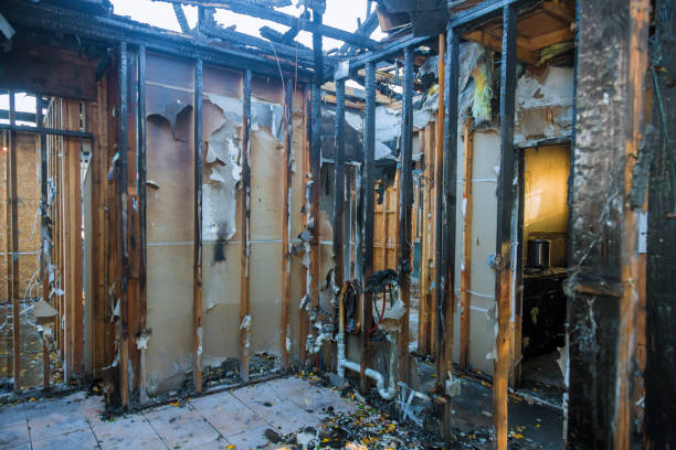 Professional Soot Cleanup technician working in Thompsonville, CT